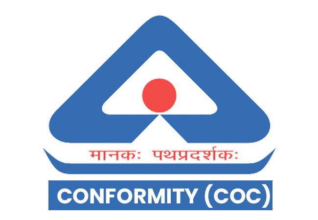  BIS CERTIFICATE OF CONFORMITY (COC)