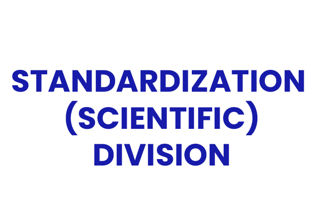 STANDARDIZATION (SCIENTIFIC) DIVISION